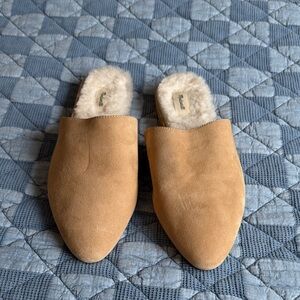 Madewell Tan Suede Women's Mules